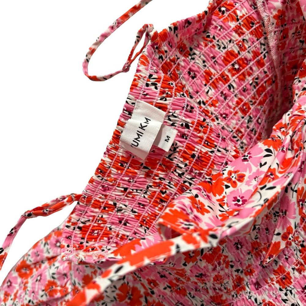 Yumi Kim Red, Pink & White Floral Pattern Sundress Size M - Picture 5 of 5